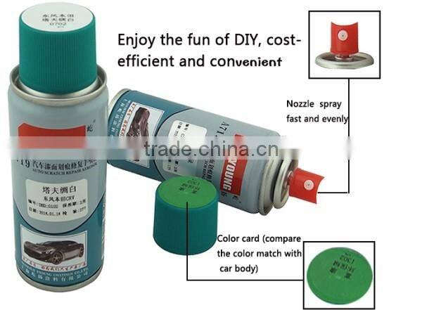 automatic color match car scratch spray paint