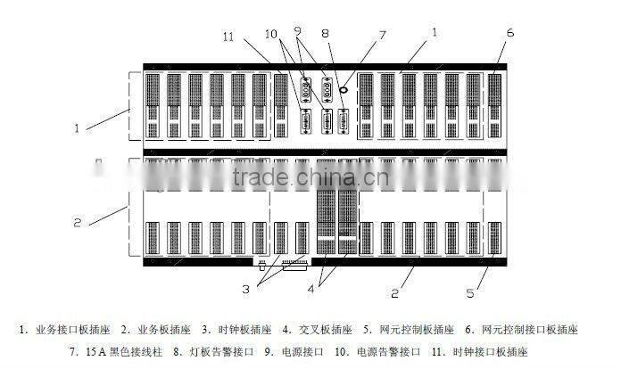 ZTE ZXMP S330 ftth drop cable with messenger wire
