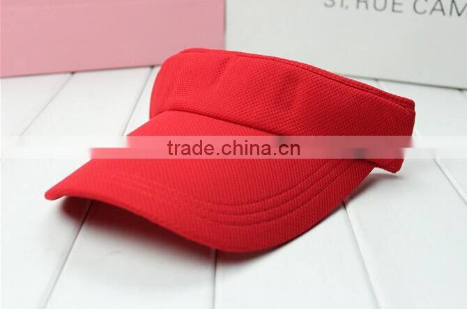Summer Fashion Sunshade Cotton Sunvisor visor Hat/Cap With Stock