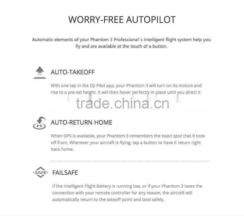 Mini Tudou Hot Sell Follow Me Helicopter Product Professional Quadcopter DJI Original Dron Phantom 3 Standard Drone