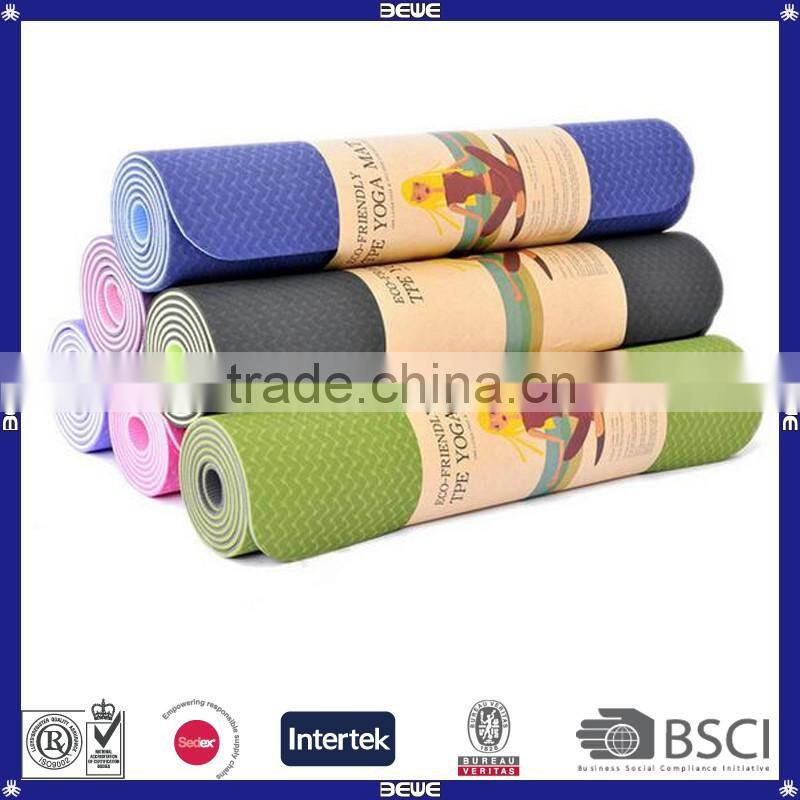 Manufacturer wholesale customized eco-Friendly Material Yoga mat