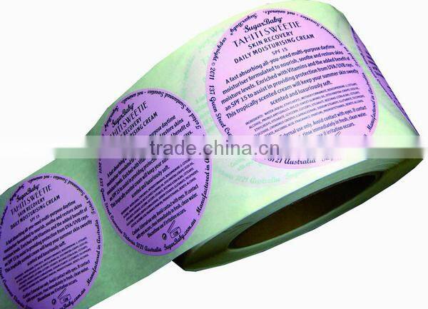 shampoo label packing