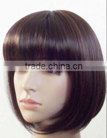 Wholesale wavy hair synthetic wig for cheap