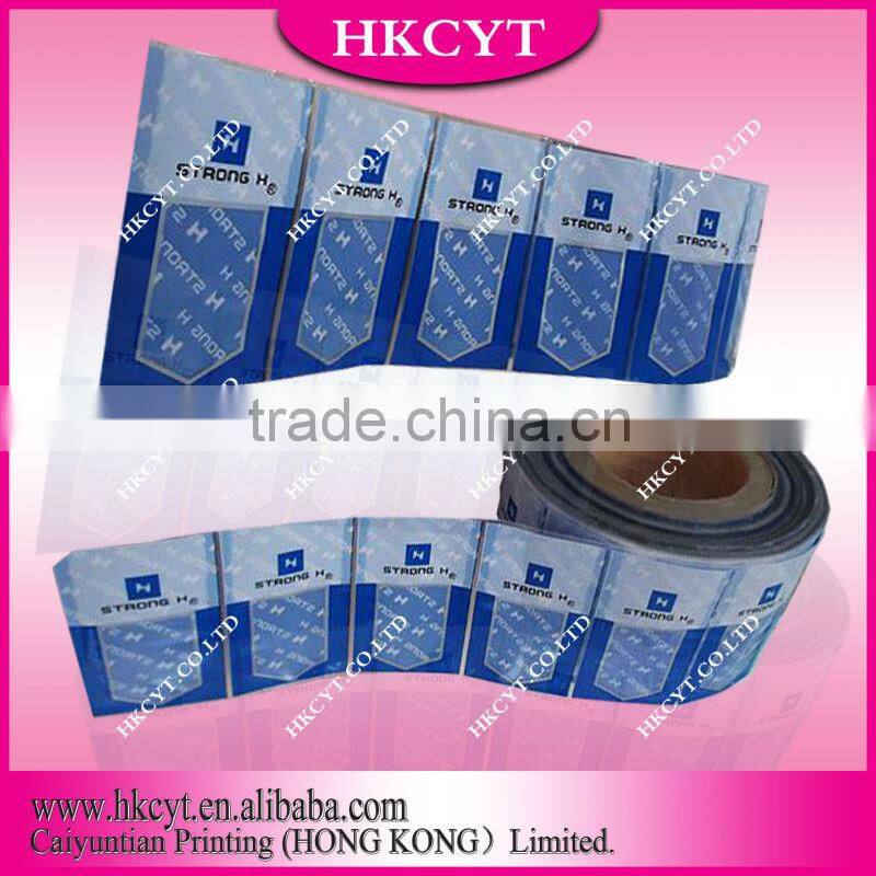 Plastic film roll snack bag / Roll Film Custom Logo Printed