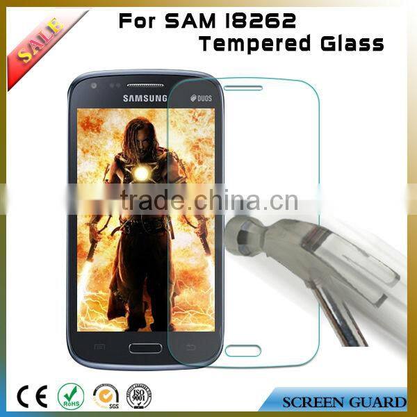 Wholesale/retail sales for Samsung galaxy I8262 0.15/0.2/0.33/0.4mm Premium Tempered Glass Screen Protector