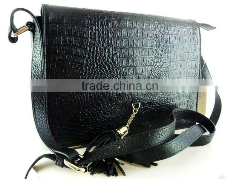 2015 New Products Leather Bag Real Leather Handbag Manufacturer Single Strap Bag