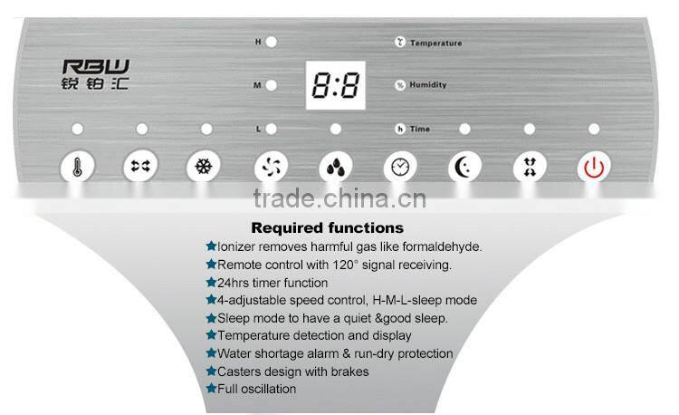 China trustworthy supplier room water cooler fan