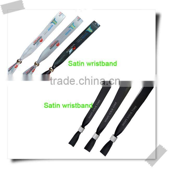 Promotion custom printed wristbands with your own logo