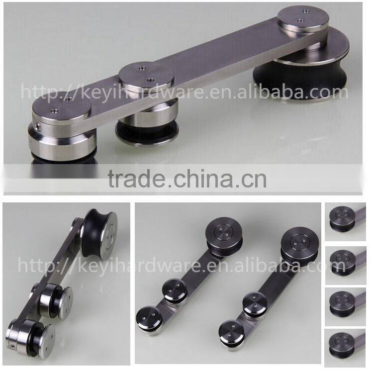 G-206 Glass clamp /sliding door tube track clamp/adjustable tube clamps