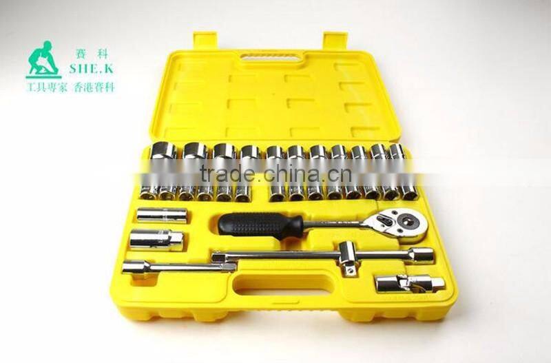 Multi function mechanic repair tool socket wrench set