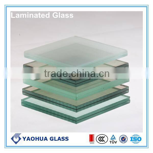 8mm tempered laminated glass