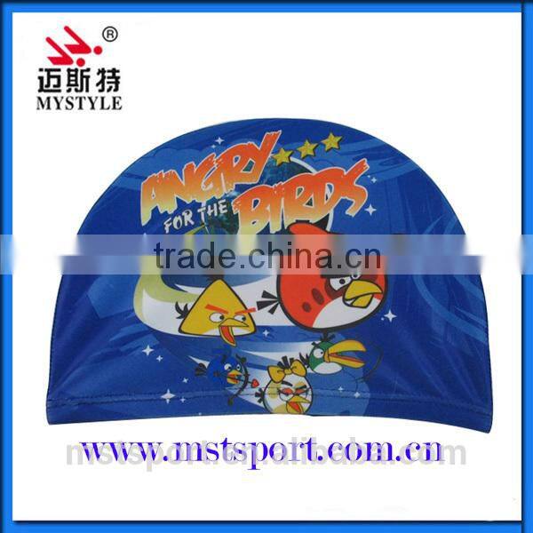 2015 High quality lycra swim cap