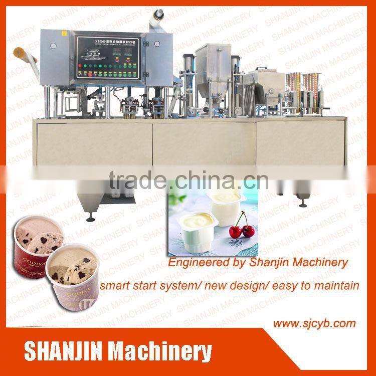 ice cream cup filling machine / cup filling and sealing machine / cup filling machine
