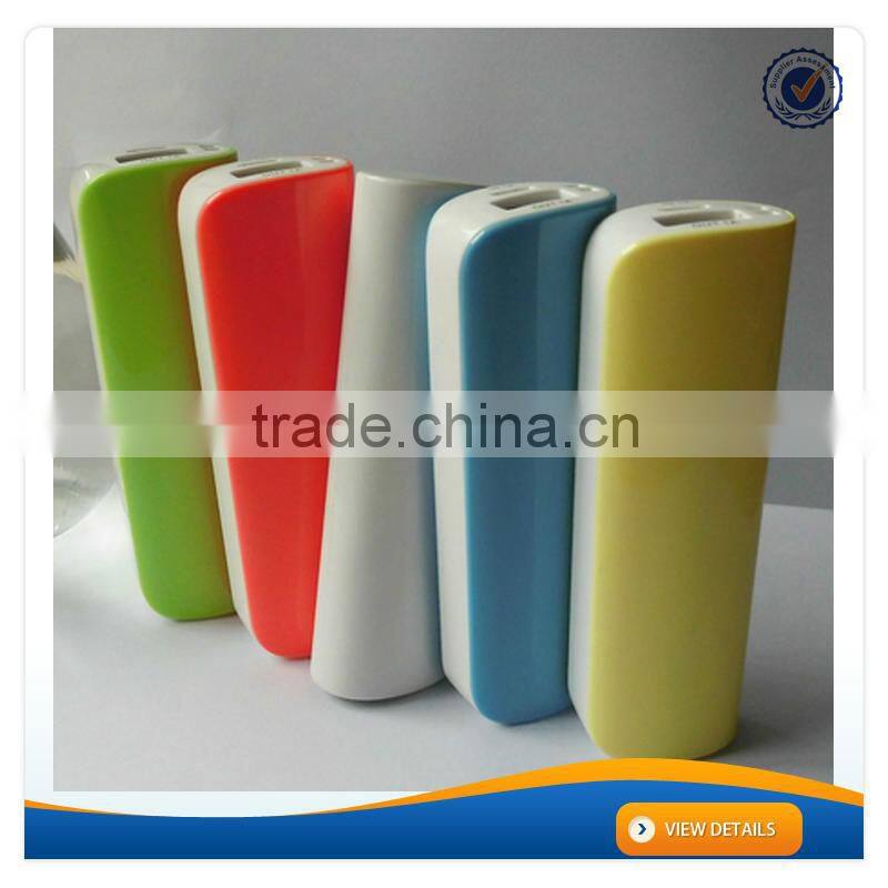 AWC317 Custom Logo Tube 18650 battery charger power bank 2600mah universal portable