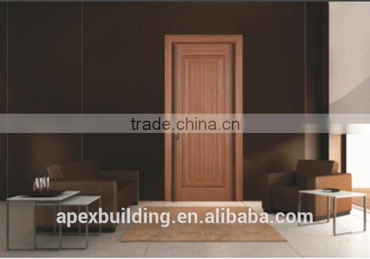 White primed PVC door panel veneer door flush doors design