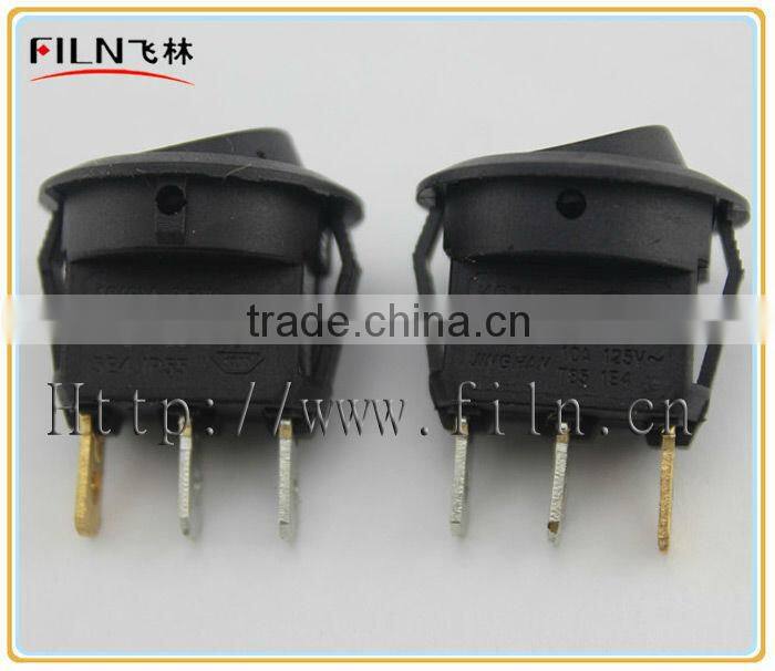 FILN blue 12V led Nylon ON OFF KCD1-2 rocker switch