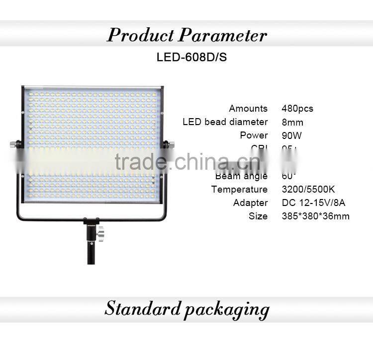 110w Battery operated led video light, Video led light