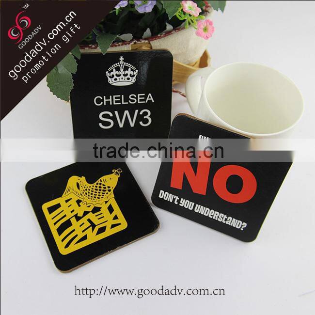 Factory manufacture custom printed personalised coasters