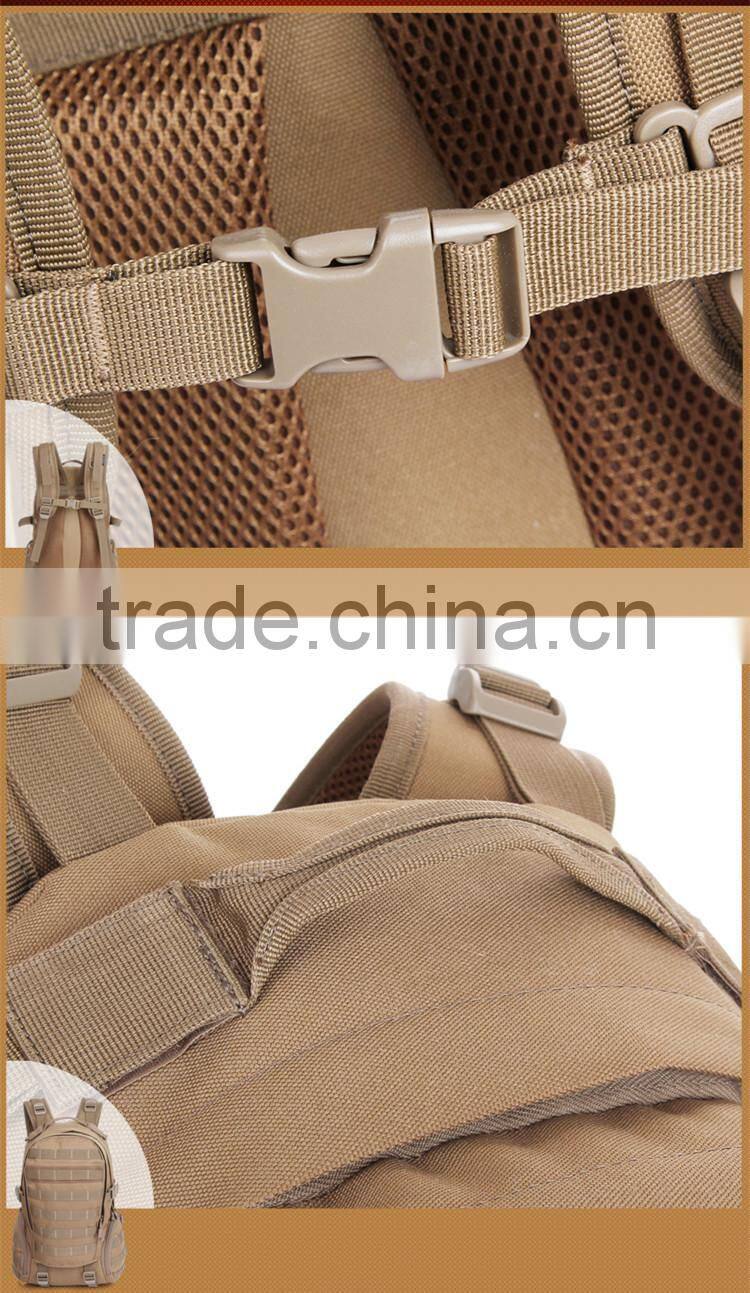 Outdoor leisure travel sport mounteering molle system backpack