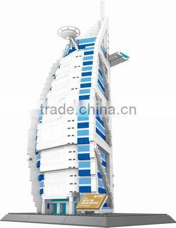 Top hot selling Model Famous Building Block good quality brick toy