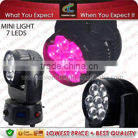7pcs12.8w Led Moving Head Beam / Mini Beam Lighting