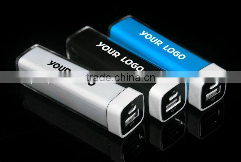 2200mAh Power bank - Lipstick-sized High Capacity Portable Charger External Battery Power Bank