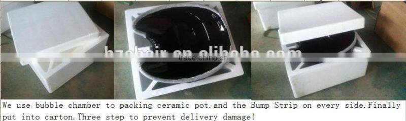 2015 HONGZI wooden salon trolley with red and black beautiful color