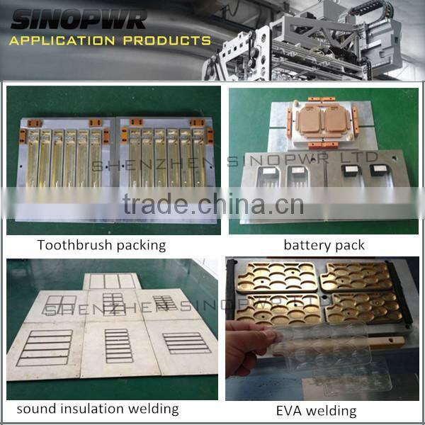 Automatic shoe vamp high frequency cutting and welding machine