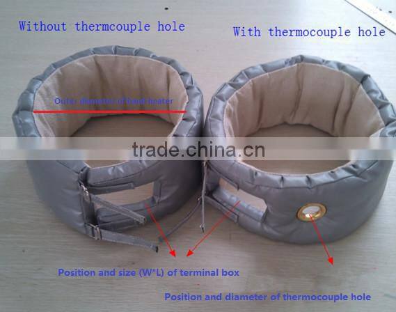 High Quality Detachable pipe insulation jacket energy saving