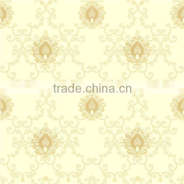 modern style wall paper yellow flower