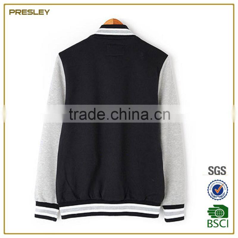 2016 wholesale price letterman jacket student hoodie sportwear young men