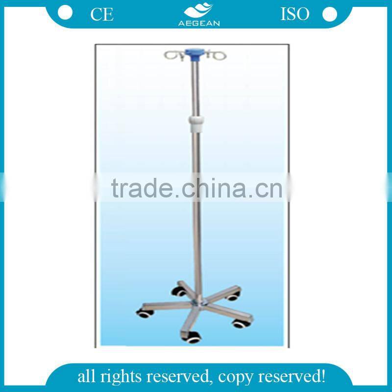 hot sale AG-IVP004 stainless steel hospital infusion stand