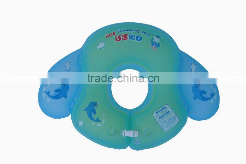 Free Swimming Baby Neck Float Inflatable Baby Bathtub Swim Trainer