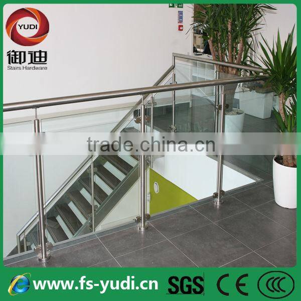 cheap outdoor terrace glass stainless steel railings price