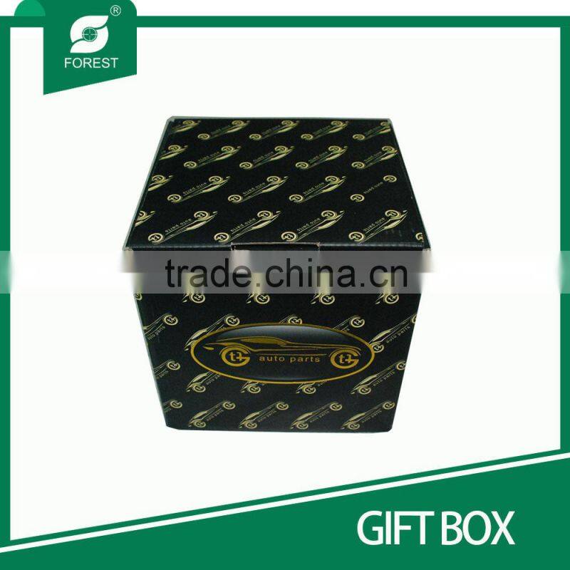 CUSTOM MADE CUBE SHAPED CORRUGATED PAPER GIFT BOX HOT SALE