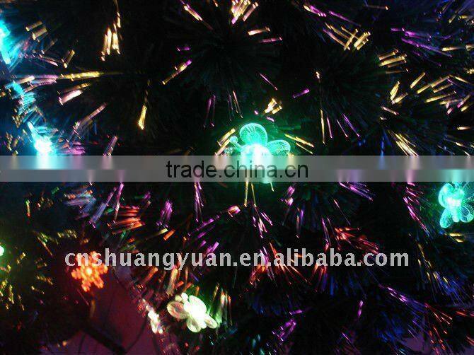 fiber optic Christmas tree