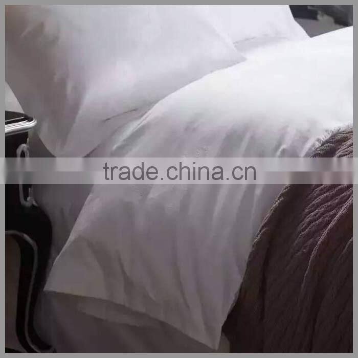Hot Sale White feather Jacquard Hotel Bed Sheet/ Cotton Hotel Duvet Covers