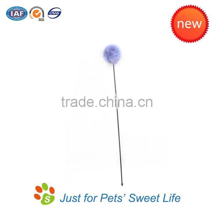 Feather Cat Toy Rabbit Fur Cat Toy Cat Teaser Toys