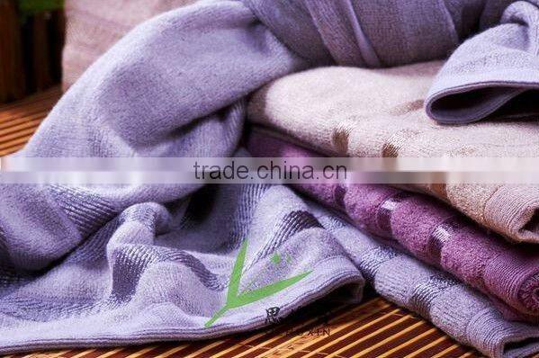 100% bamboo fiber square towel