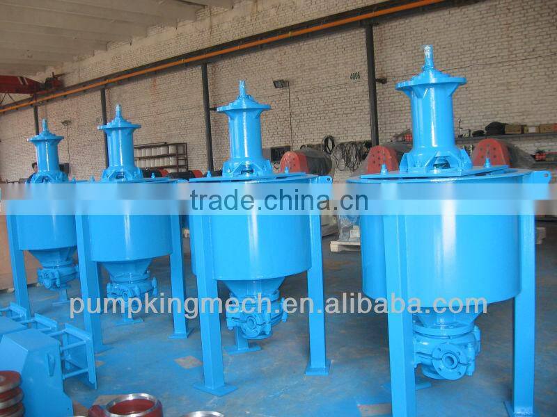 DK high flow electric powered rubber lined foam slurry pump