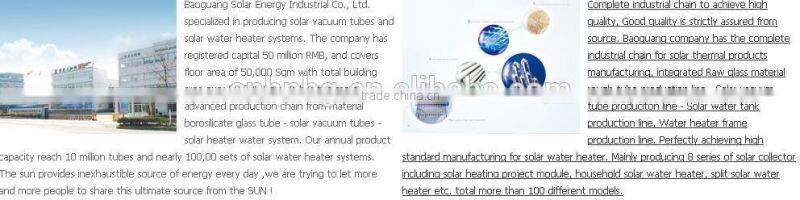 2016 Zhe jiang Spilt pressure system solar air conditioner With Heat Pipe/made in china