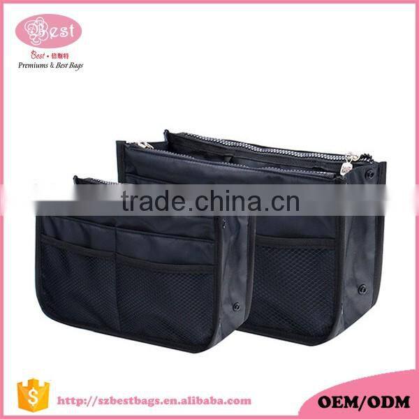 2016 Hot Sell Outdoor Travel Organizer Bag Folding Women Travelling Nylon Cosmetic Bag