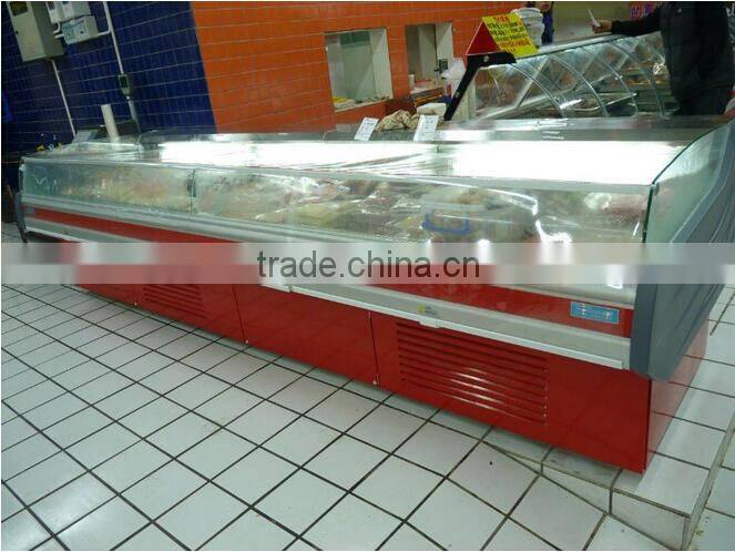 Hot selling Commercial meat cooler for supermarket