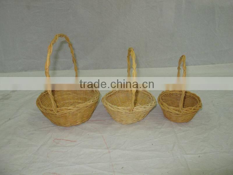 2015 New Product Rattan Basket For Home Decoration And Furniture