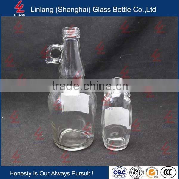 Screw Cap New Designed Flax Seed Oil Bottle