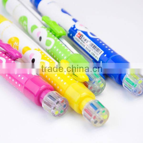 6 colored pencil,kids'pencil,multi-color pencil