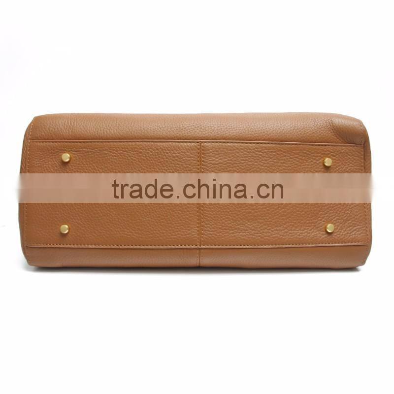 CSS732C001 Latest handmade leather Emossed Luxury large bag China whole sale, women handbags genuine leather