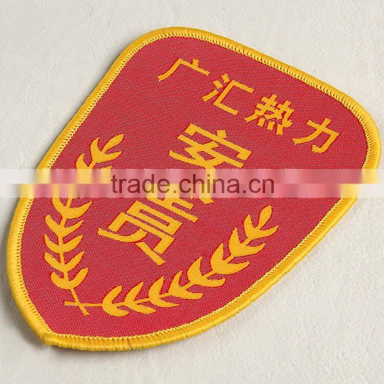 Label manufacturing company provide badge label with low cost for team member uniform