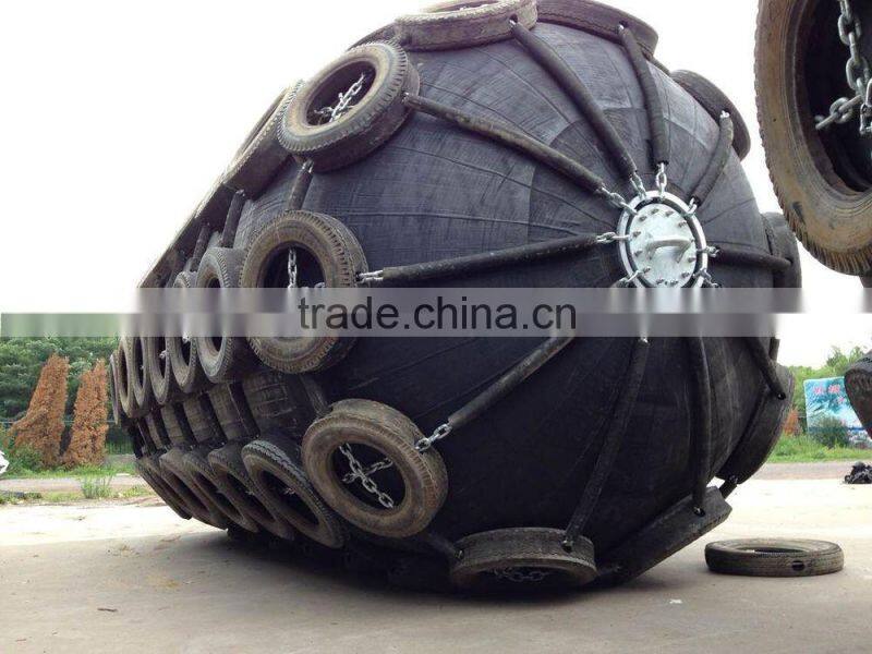 China Gold Manufacturer Of Large Docks Or Ship Anti-collision Type Inflatable Yokohama Rubber Fender