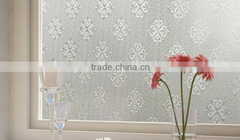 3ft*66/82ft vision removable static cling glass decorated film
